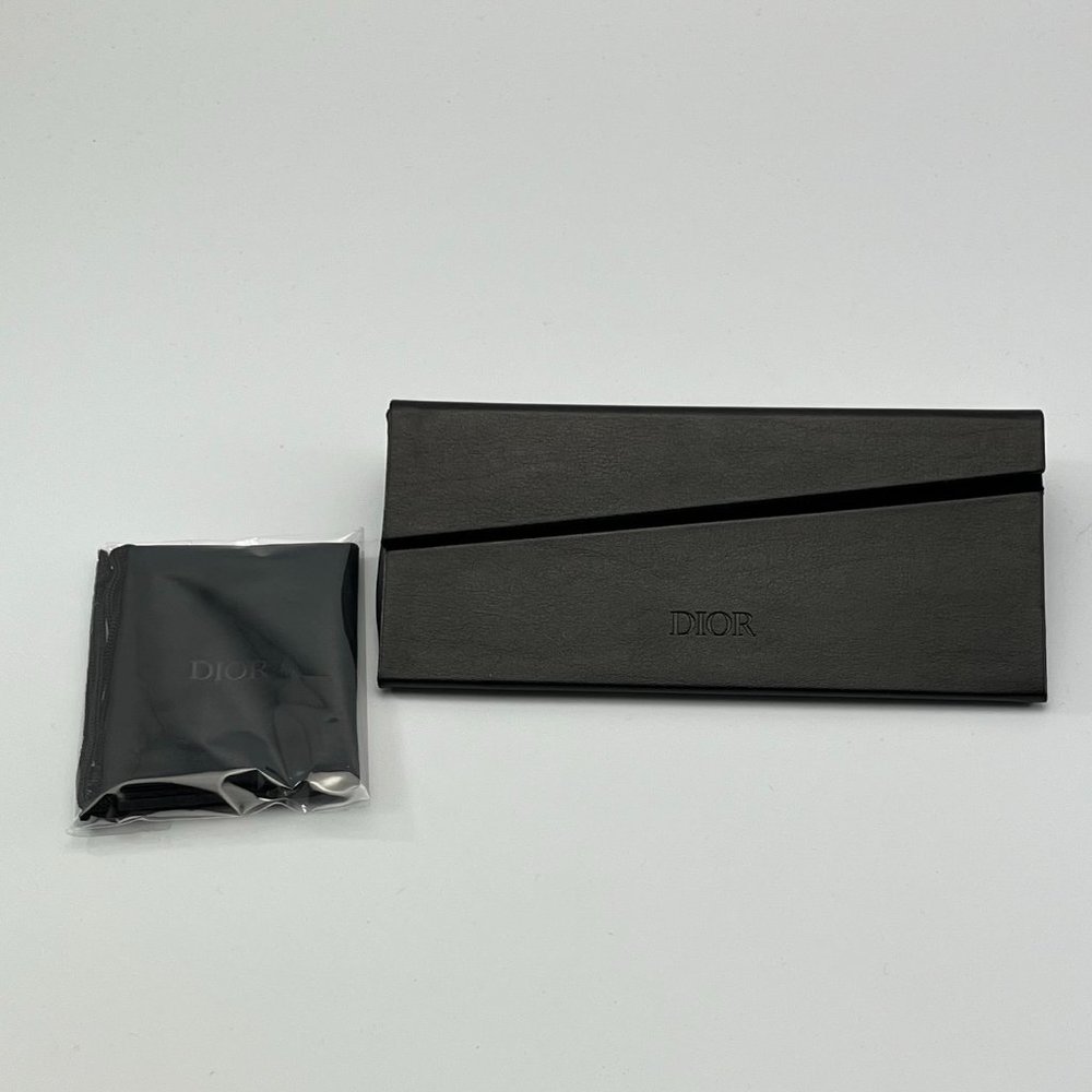 Christian Dior Triangular Small Empty Sunglasses Eyeglasses Case & Cloth…